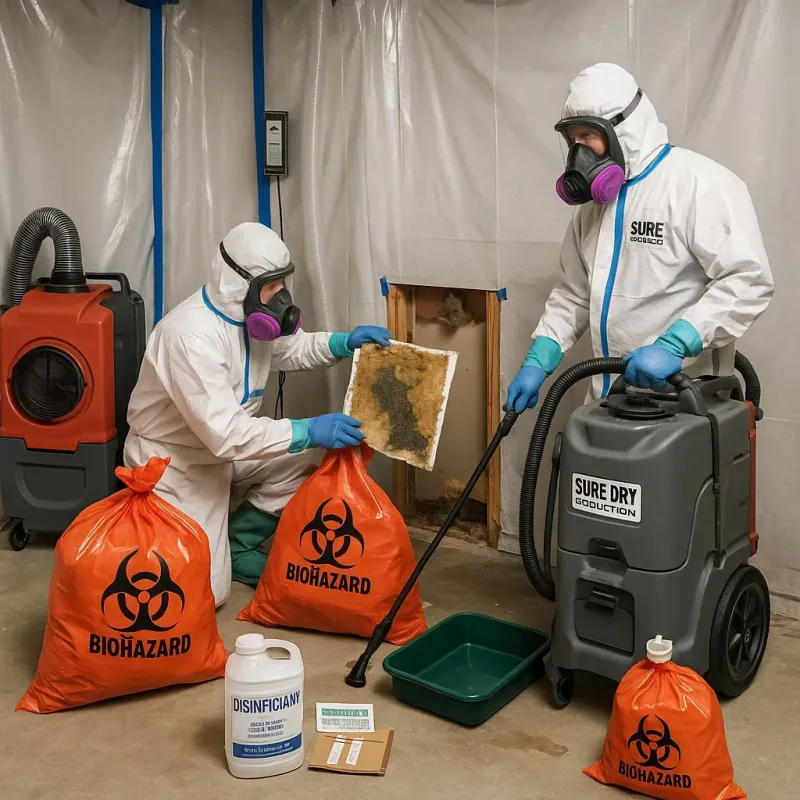 Contaminated Water Handling Protocols process in Cabot, AR