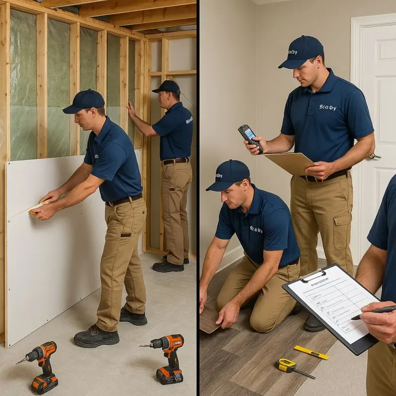 Repairs and Reconstruction process in Cabot, AR